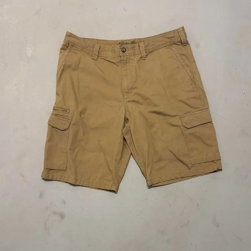 Eddie-bauer Men's Tan and Khaki Shorts